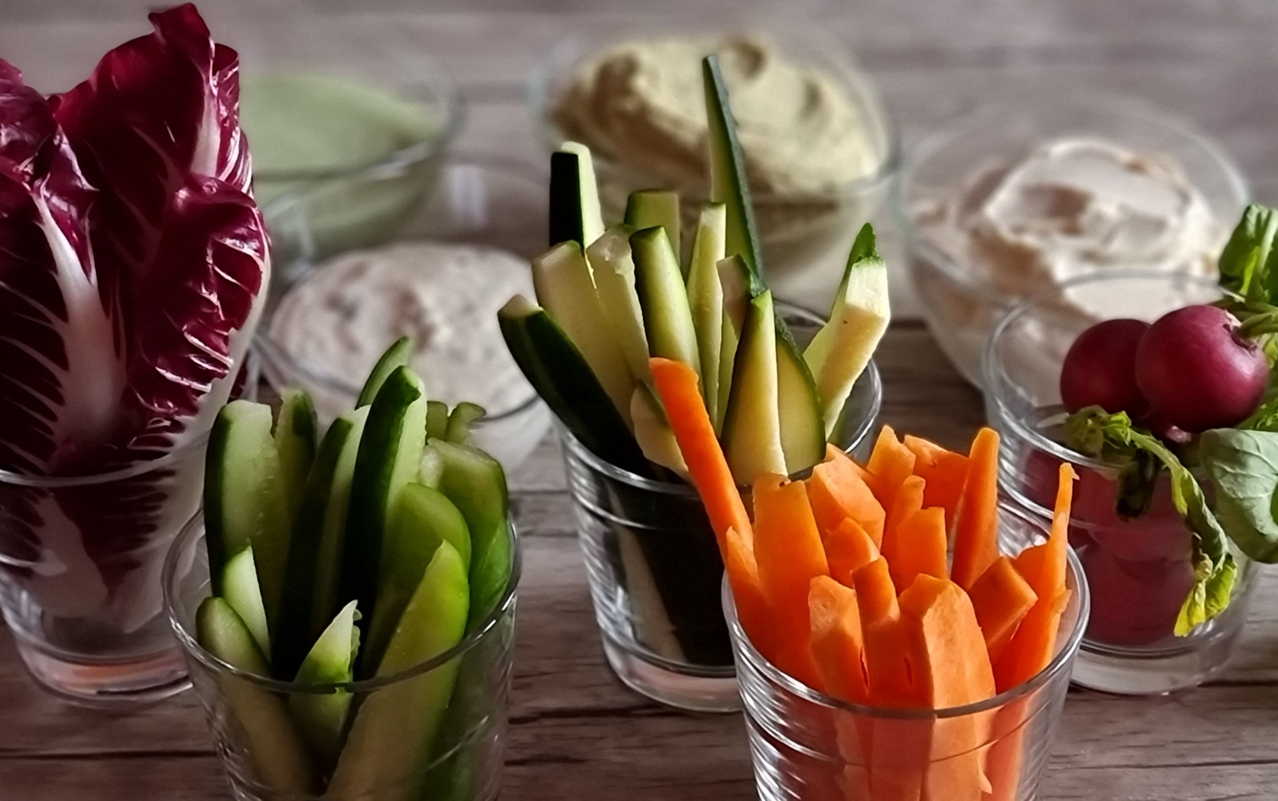 Salse per crudites di verdure